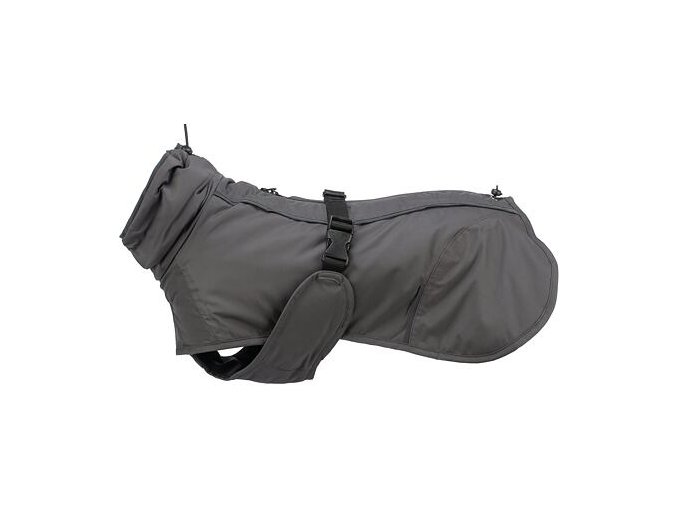 Outdoorový kabátek LIMOUX, kamenná šedá (Velikost kabátku LIMOUX XL: 70cm, hruď: 80-100cm, krk: 48-74cm)