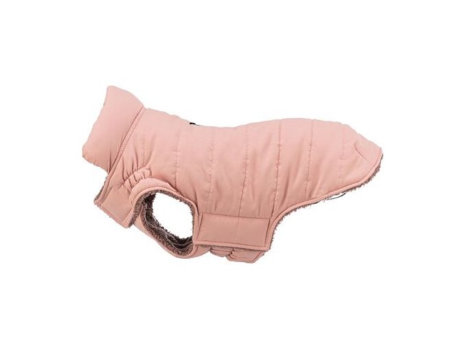 Prošívaná zimní bunda LESMONT, meruňková (Velikost bundy LESMONT M: 45cm, hruď: 52-58cm, krk: 44-52cm)