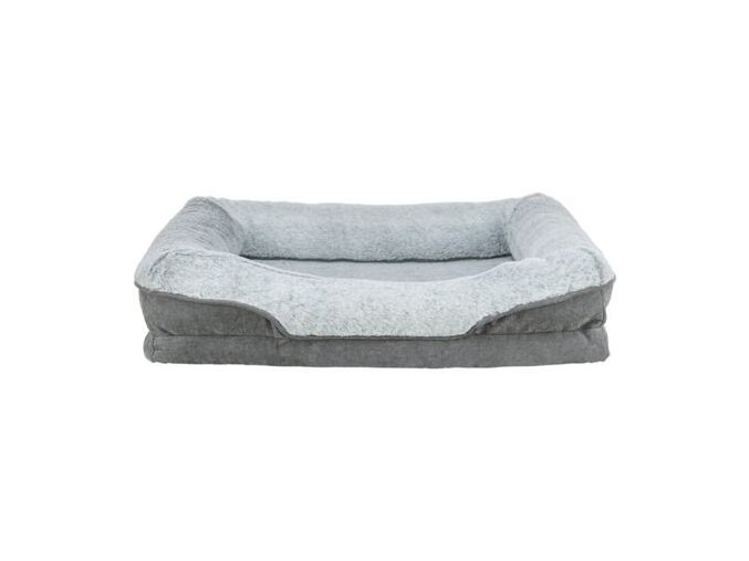 Vital Bed LINO, ortopedický obdélníkový pelech, šedá/světlešedá (Velikost obdélníkového pelechu LINO 110 x 75 cm)