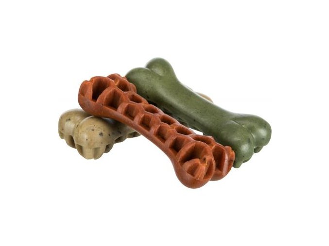 DentaFun Veggie Honey Comb Bone, kostička s mořskou řasou 8,5 cm/28 g