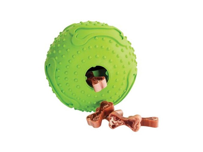 Labyrint míček na pamlsky s vanilkou HipHop (Velikost labyrint míčku na pamlsky ø 9,5 cm, barva zelená)