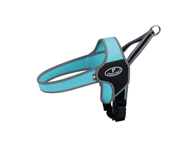 PRATIKO norwegian postroj Apollo, světle modrý (Velikost postroje PRATIKO NORWEGIAN APOLLO XXS-XS:hruď:28-33cm)