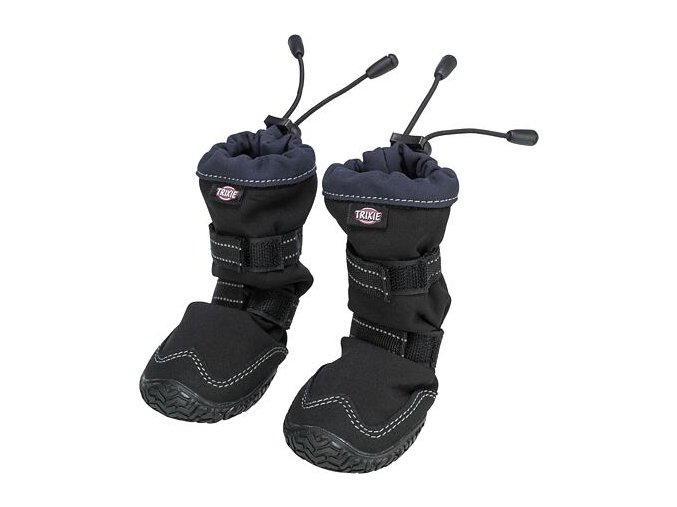 Walker Active Long, ochranné boty pro psy, 2ks, černá (Velikost botiček-Walker Active Long XL: ø 7,5-8 cm, např. rhodéský ridgeback)