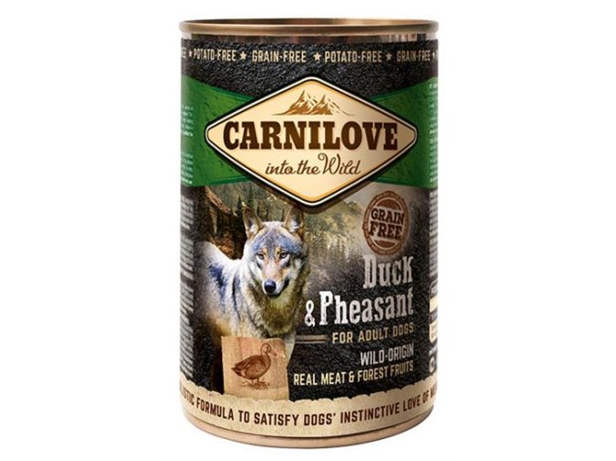 Carnilove WM konzerva Duck & Pheasant Grain Free 400 g