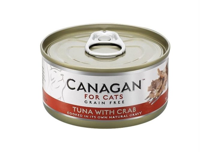 Canagan Cat konzerva - Tuňák a Krab 75 g