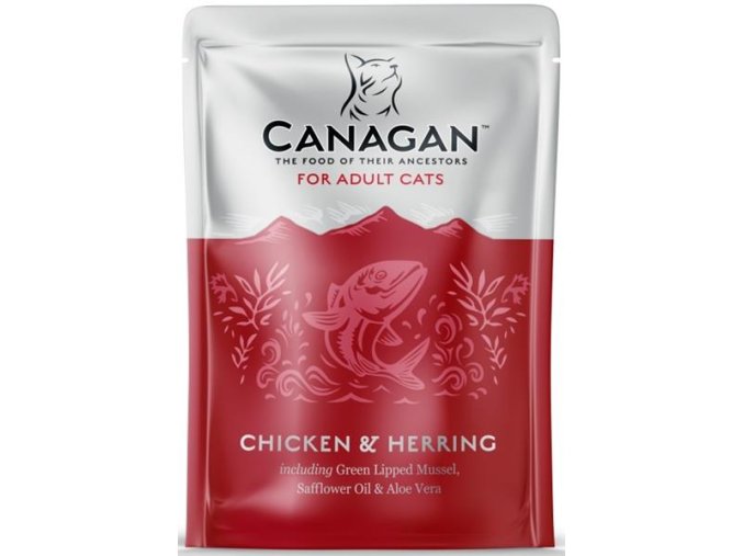Canagan Cat kapsička Adult - kuře a sleď 85 g