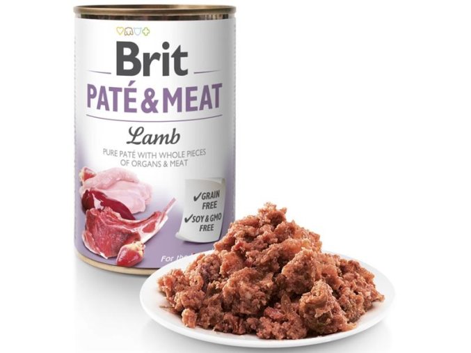 Brit Paté & Meat konzerva Lamb 400 g