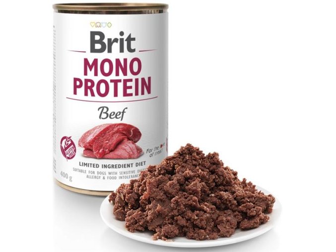 Brit Mono Protein konzerva Beef  400 g
