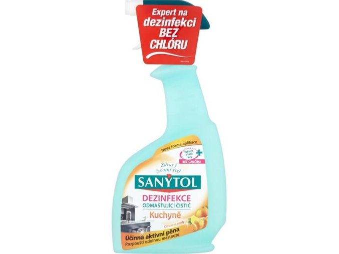 Sanytol dezinfekce čistič - kuchyně sprej 500 ml