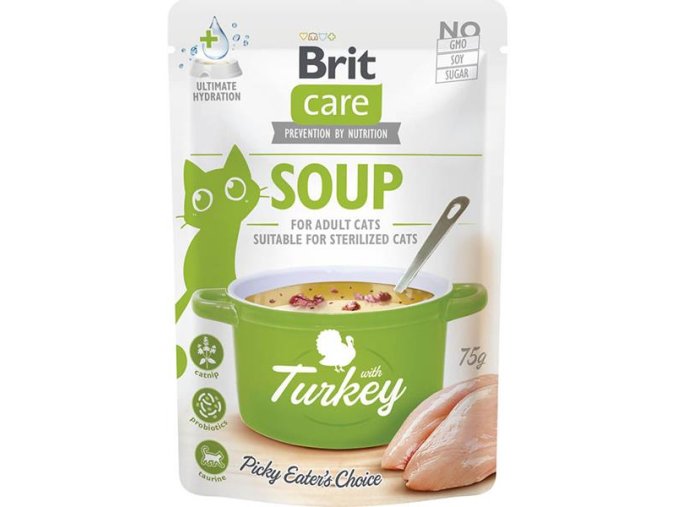 Brit Care Cat Soup with Turkey 75 g