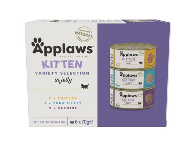 Applaws Kitten konzerva MultiPack 6 x 70 g