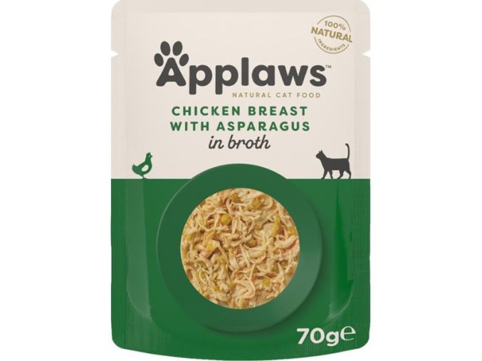 Applaws Cat kapsička kuřecí prsa a chřest 70 g