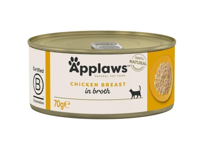 Applaws Cat konzerva kuřecí prsa 70 g
