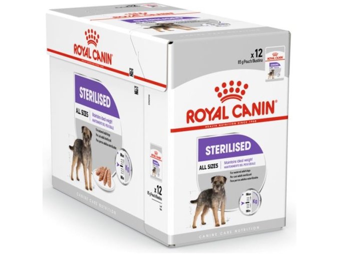 Royal Canin Canine kapsička Sterilised (Multipack 12x85 g)