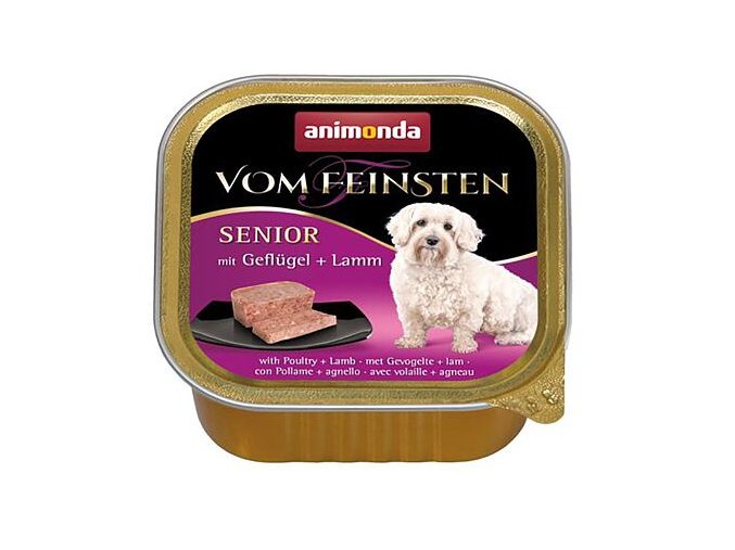 ANIMONDA paštika SENIOR - drůbeží, jehněčí pro psy 150g