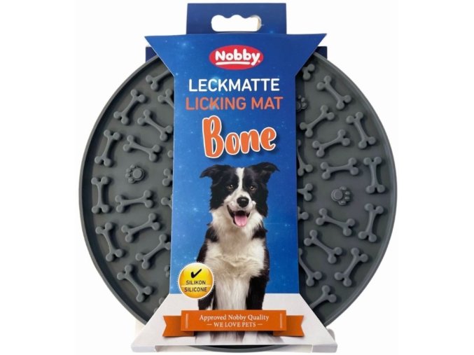 Lízací podložka Bone 20 cm Nobby