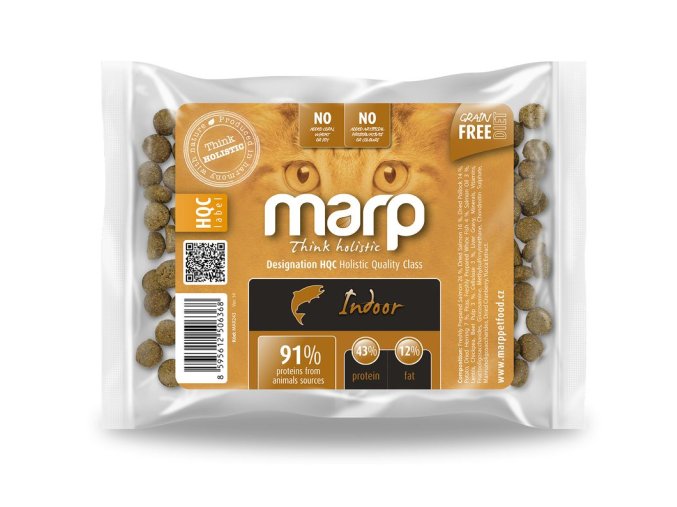 Marp Holistic Indoor CAT - pro dospělé a starší kočky vzorek 70g