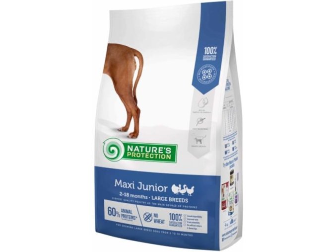 Nature's Protection Dog Dry Junior Maxi 12 kg