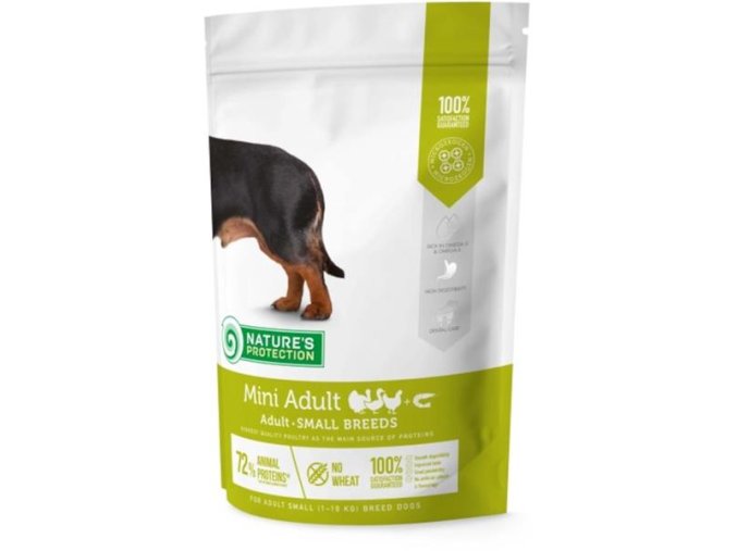 Nature's Protection Dog Dry Adult Mini 500 g