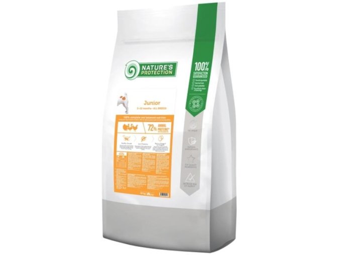 Nature's Protection Dog Dry Junior All Breeds 7,5 kg