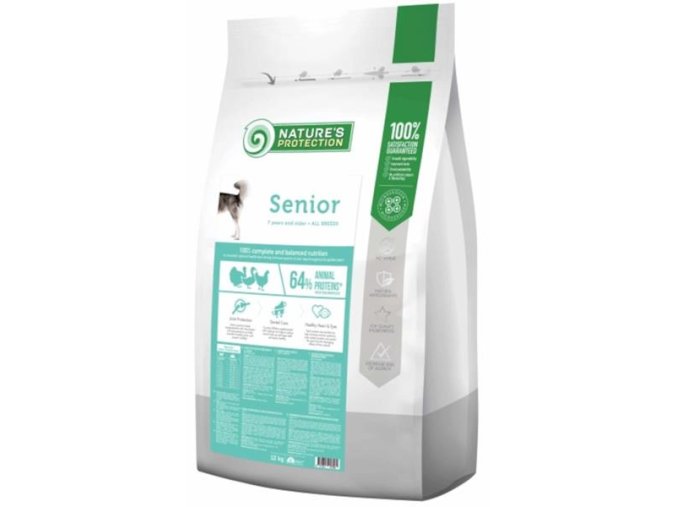 Nature's Protection Dog Dry Senior 12 kg
