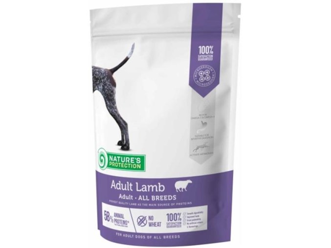 Nature's Protection Dog Dry Adult Lamb 500 g