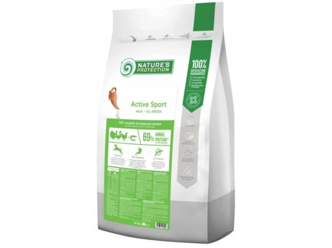 Nature's Protection Dog Dry Active Sport 12 kg