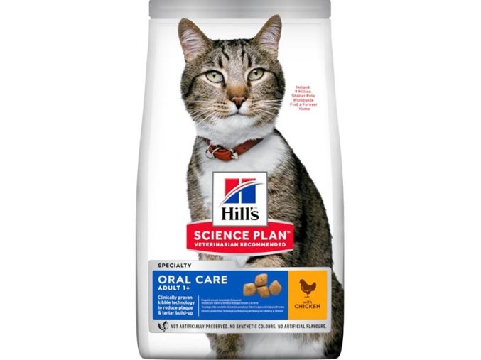 Hill's Science Plan Feline Adult Oral Care Chicken 1,5 kg