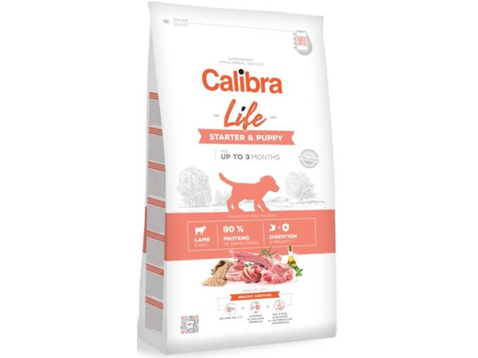 Calibra Dog Life Starter & Puppy Lamb 2,5 kg
