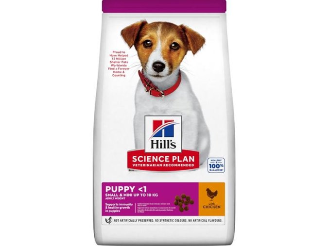 Hill's Science Plan Canine Puppy Small & Mini Chicken 6 kg