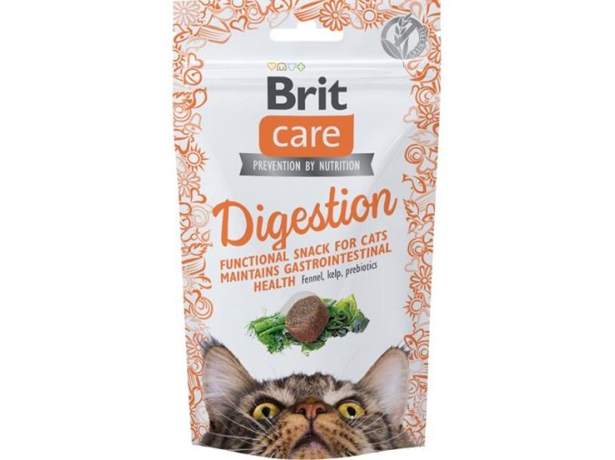 Brit Care Cat Snack Digestion 50 g