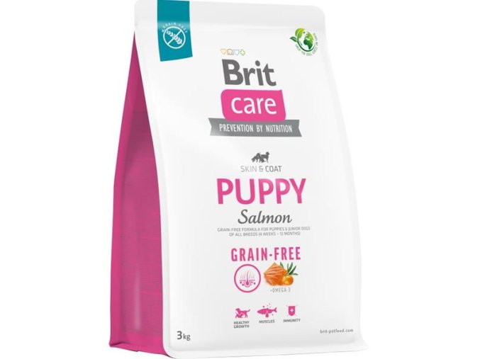 Brit Care Dog Grain-free Puppy Salmon 3 kg