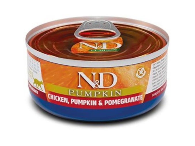 N&D PUMPKIN Cat konzerva Chicken, Pumpkin & Pomegranate 70 g