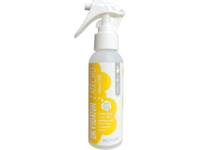 Likvidátor zápachu Lemon mint Odourclean Bioclean 100 ml