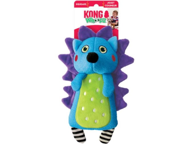 Hračka textil KONG Whoopz Hedgehog M