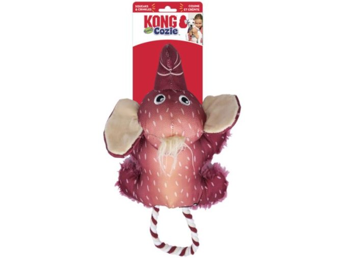 Hračka plyš KONG Cozie Tuggz Elephant M/L