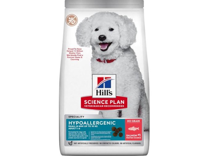 Hill's Science Plan Canine Adult Hypoallergenic Small & Mini Salmon 6 kg