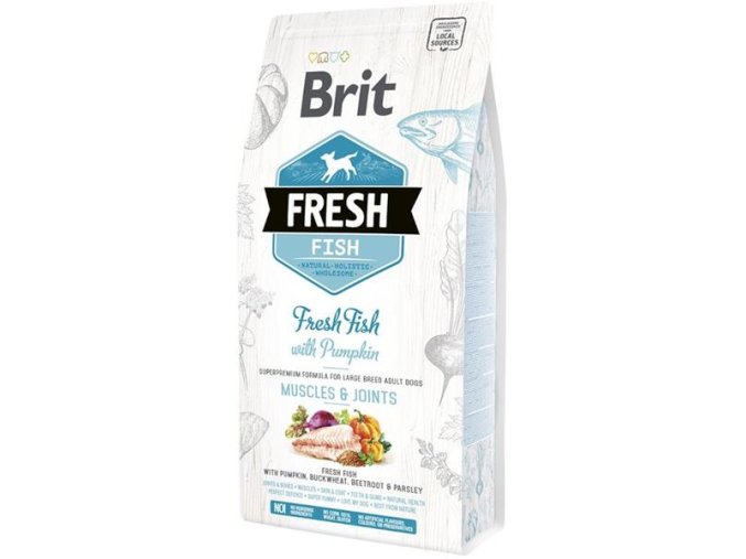 Brit Fresh Adult Large Fish with Pumpkin 2,5 kg