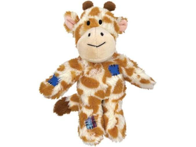 Hračka plyš KONG Wild Knots Giraffe S/M