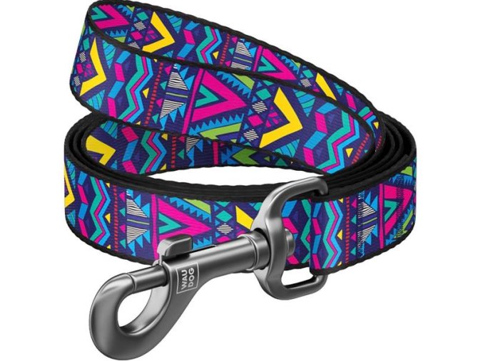 Vodítko nylon 15mmx122cm WAUDOG Indie