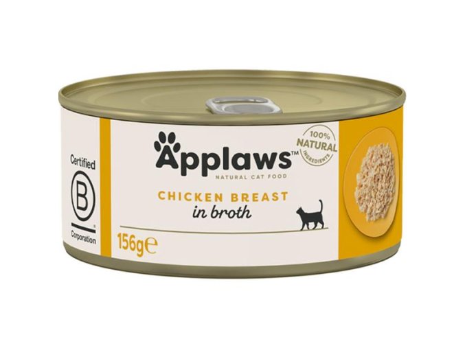 Applaws Cat konzerva kuřecí prsa 156 g
