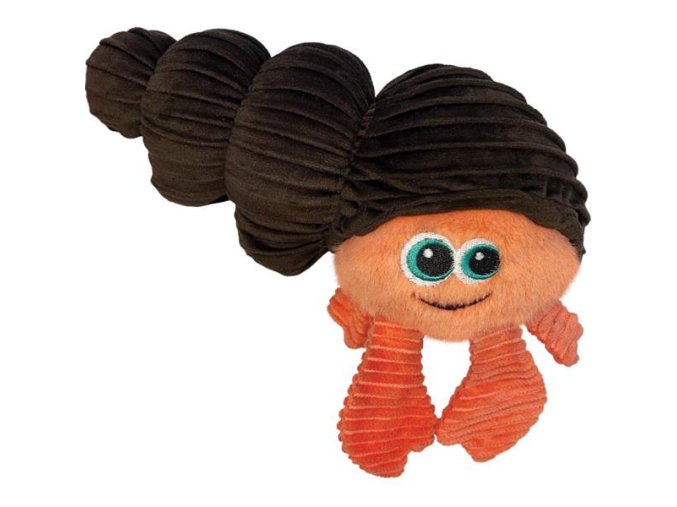 Hračka plyš KONG Cuteseas® Rufflez Hermit Crab S/M