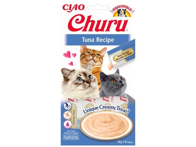 Inaba Churu cat snack Tuňák 4x14 g