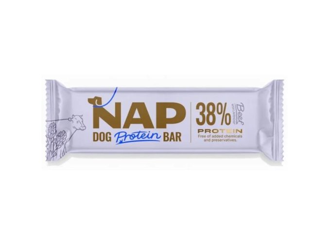 NAP Psí proteinová tyčinka - hovězí s levandulí 50 g