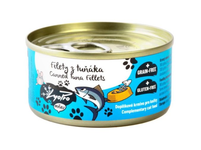 LyoPro mňau Filety z tuňáka 85 g