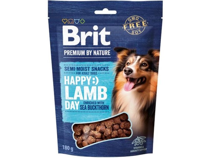 Brit Premium by Nature Dog Semi Snack Lamb&Sea Buckthorn 180g