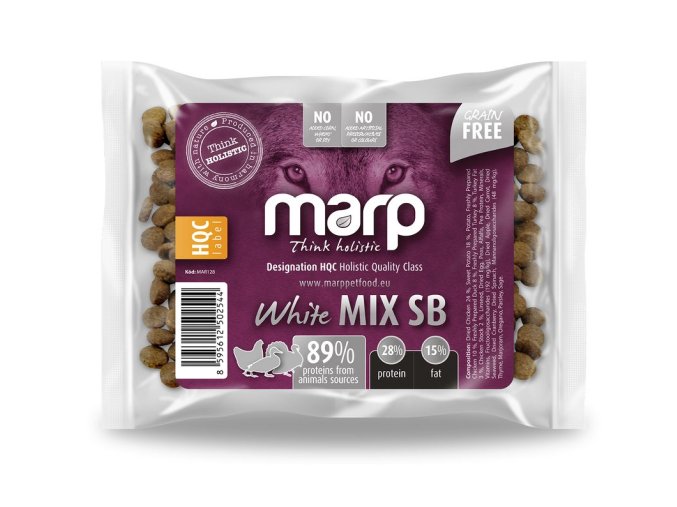 Marp Holistic White Mix SB - pro malá plemena bez obilovin vzorek 70g