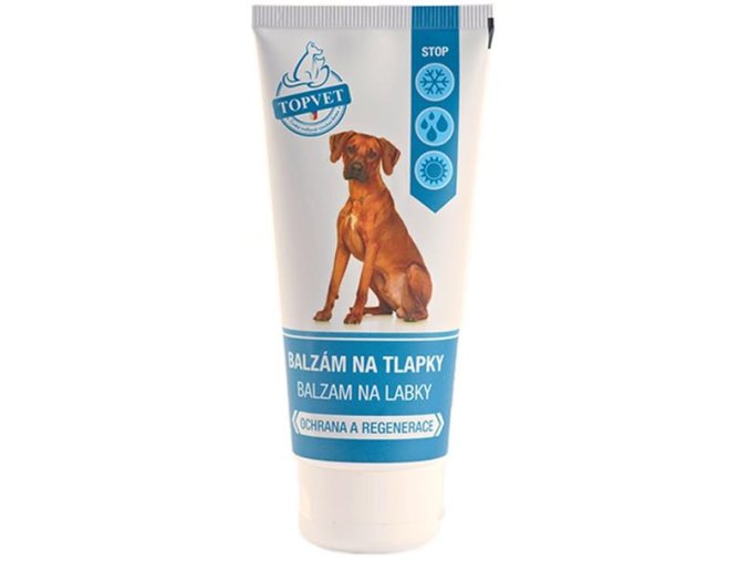 TOPVET balzám na tlapky 100 ml - ochranný a regenerační