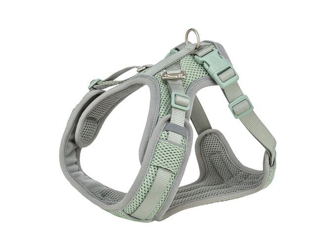 FlexMesh Premium postroj, široký střih, šalvějová (Velikost postroje Premium FlexMesh L: 63-92 cm/ 25 mm)