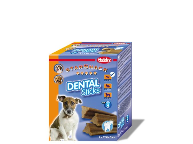 Nobby StarSnack Dental Sticks Small dentální tyčinky 28ks / 400g